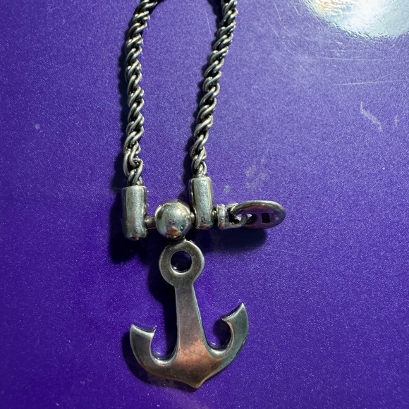 Tiffany Sterling Silver Anchor Keychain - Picture 3 of 7